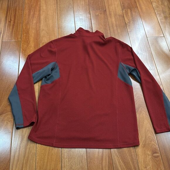 Nike Men’s ACG Pullover Burgundy Quarter Zip Dri Fit Performance size XL - Picture 6 of 8